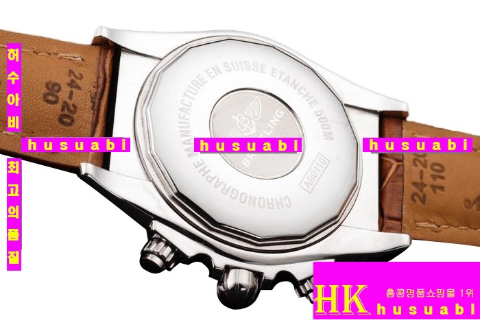Ʋ ׽ð Breiting ڸǰð ׹ Replica Breitling Chronomat B01 Japanese Quartz Movement Tan leather strap Men