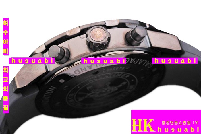 ̴ ǰð귣 Replica IWC Schaffhausen Black Rubber Watchband Mens Japanese Quartz 44 x 51 mm. YC010-24
