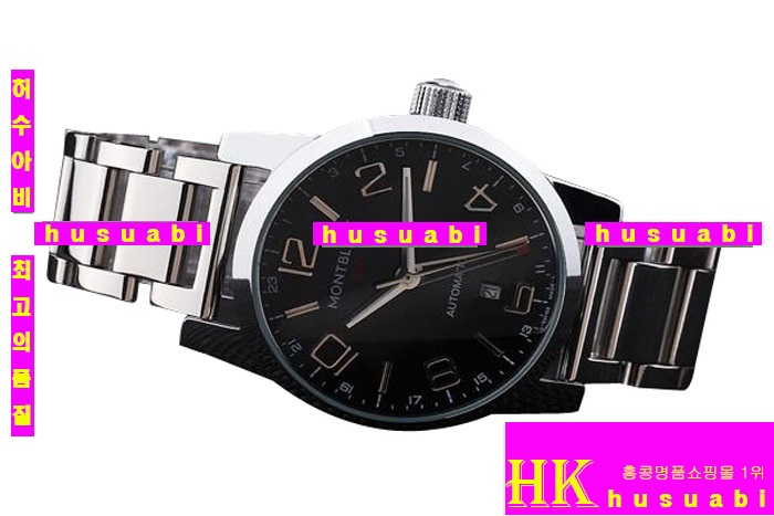  GMT  ƽ Replica MontBlanc Automatic Movement Black Dial Single Crown Stainless Steel Men. YC00-06